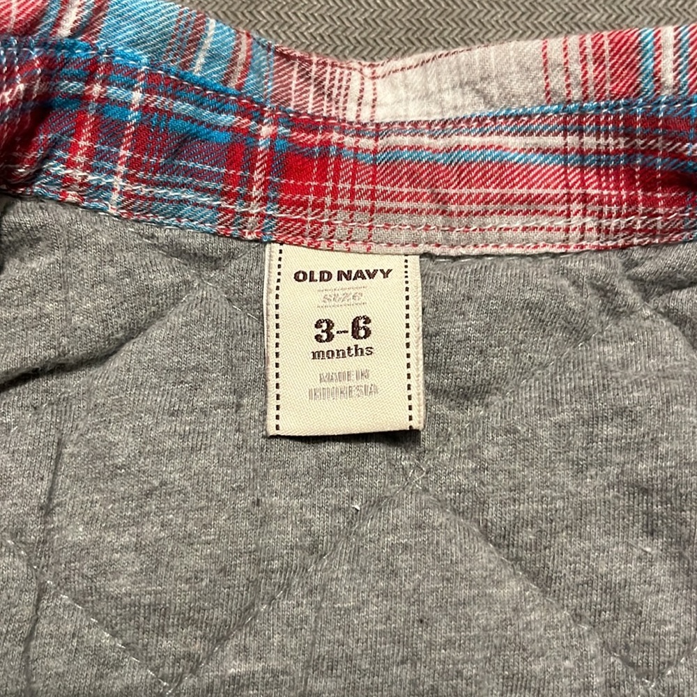 Baby flannel jacket - Picture 4 of 5